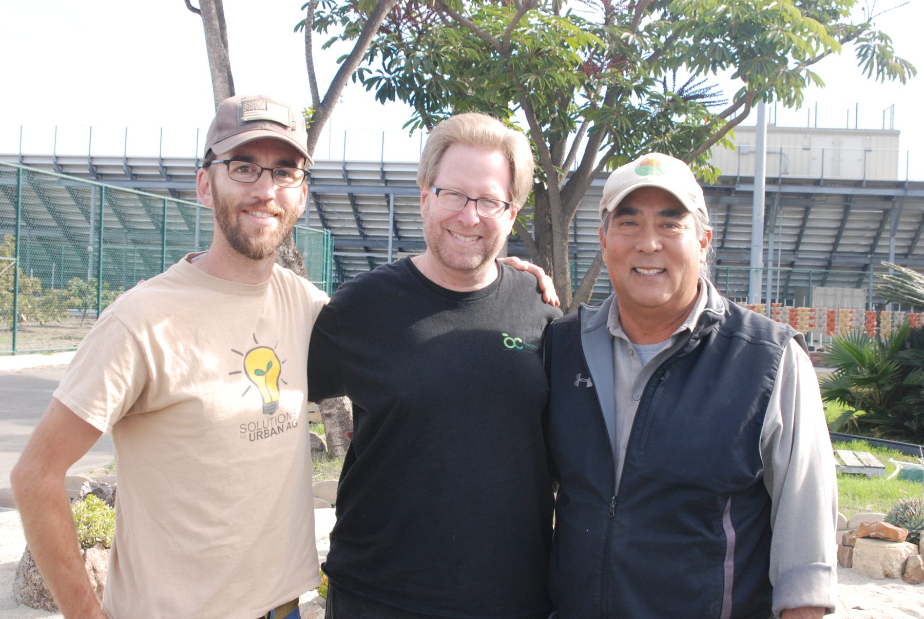 SFUA team members smiling together
